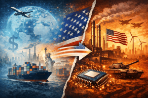 Dari Globalisasi ke Re-industrialisasi: Membaca Putar Haluan Kebijakan Ekonomi Politik Amerika
