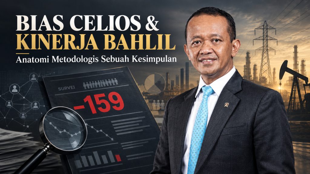 BIAS CELIOS DAN KINERJA BAHLIL: Anatomi Metodologis Sebuah Kesimpulan yang Dikemas Sebagai Sains inshot 20261013 141316730